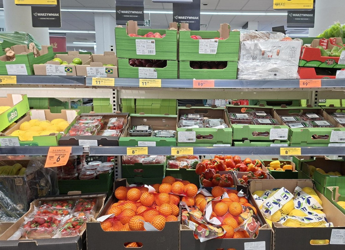 polskie truskawki w Biedronce