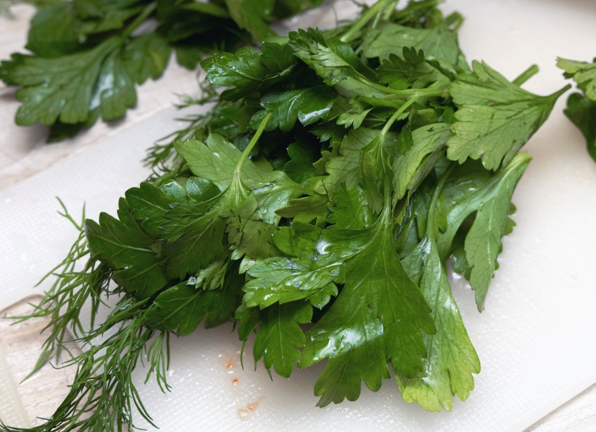 sposób na zwiedły koperek i natkę