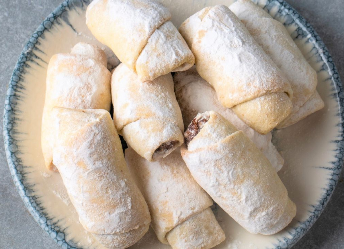 tureckie rogaliki jabłkowe