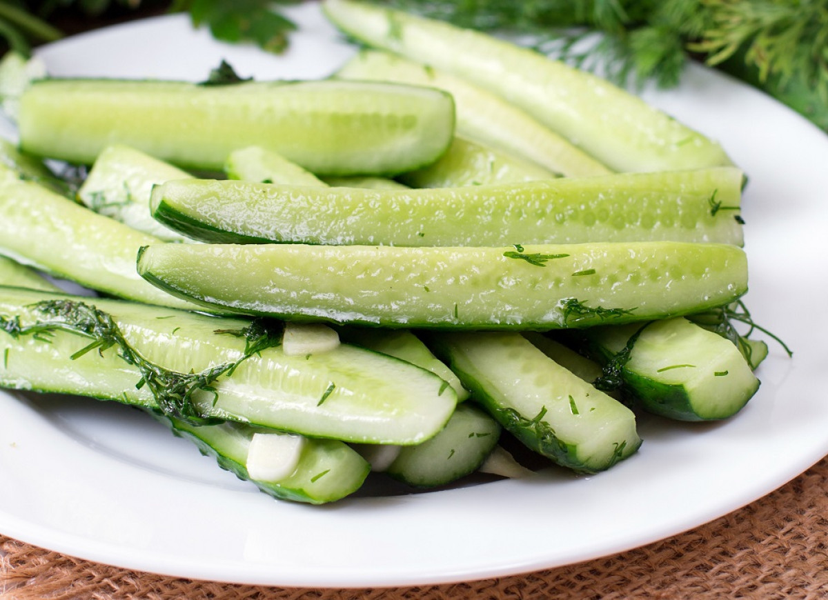 eskpresowe ogóki małosolne