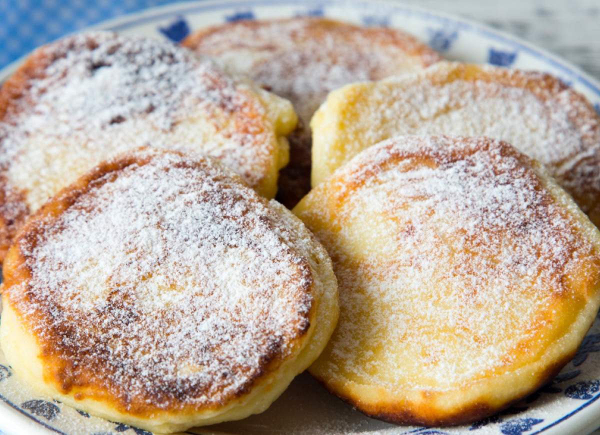 Placuszki z serka wiejskiego