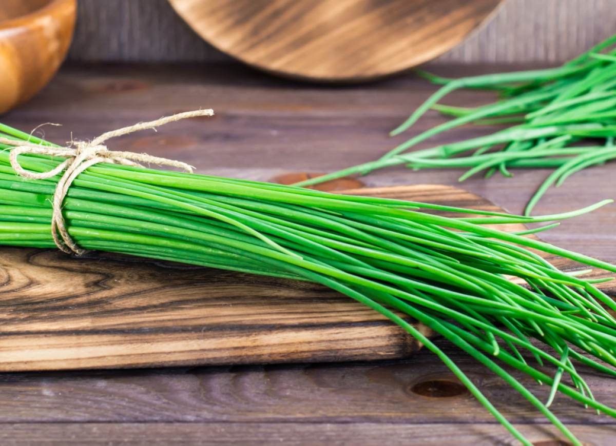 Świeży szczypiorek
