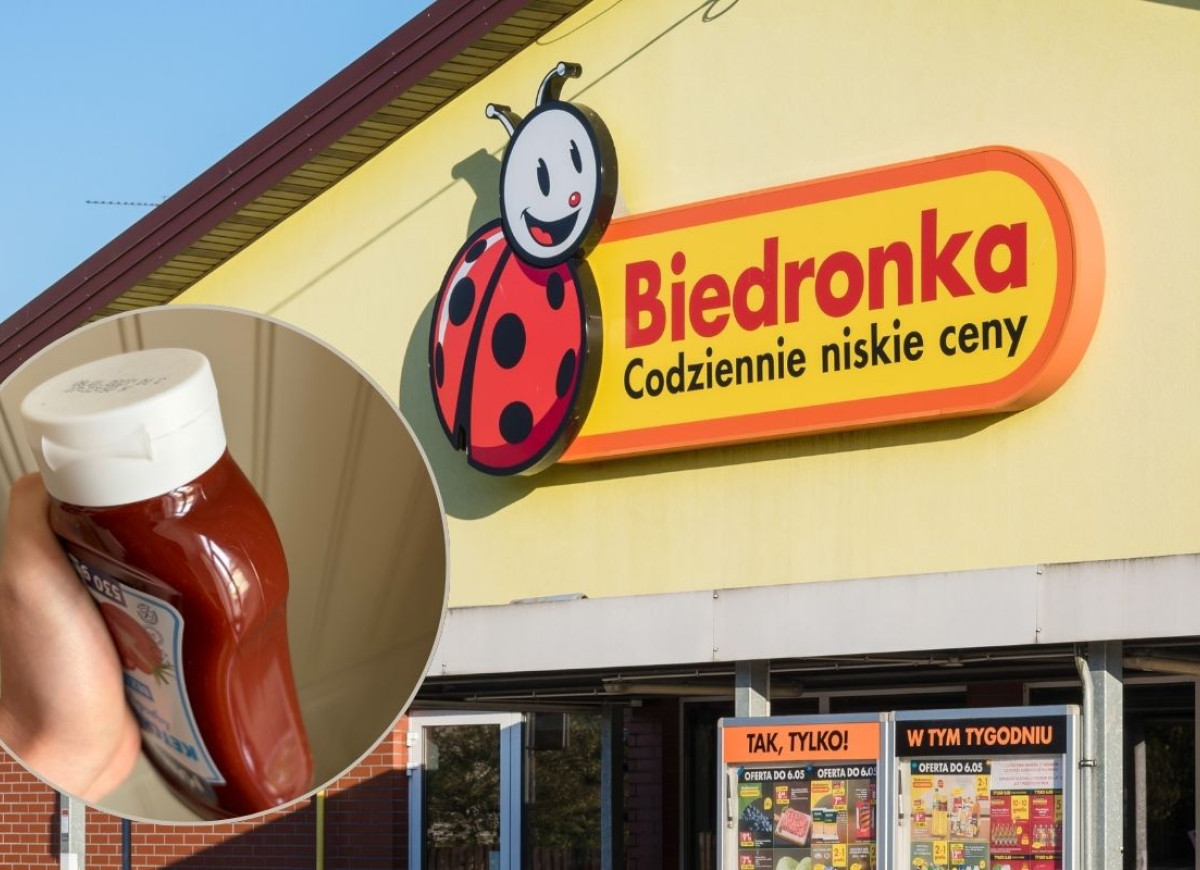 ketchup z Biedronki