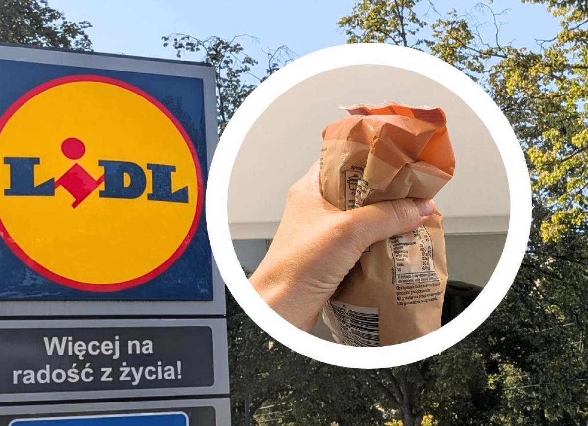 makaron z ciecierzycy z Lidla