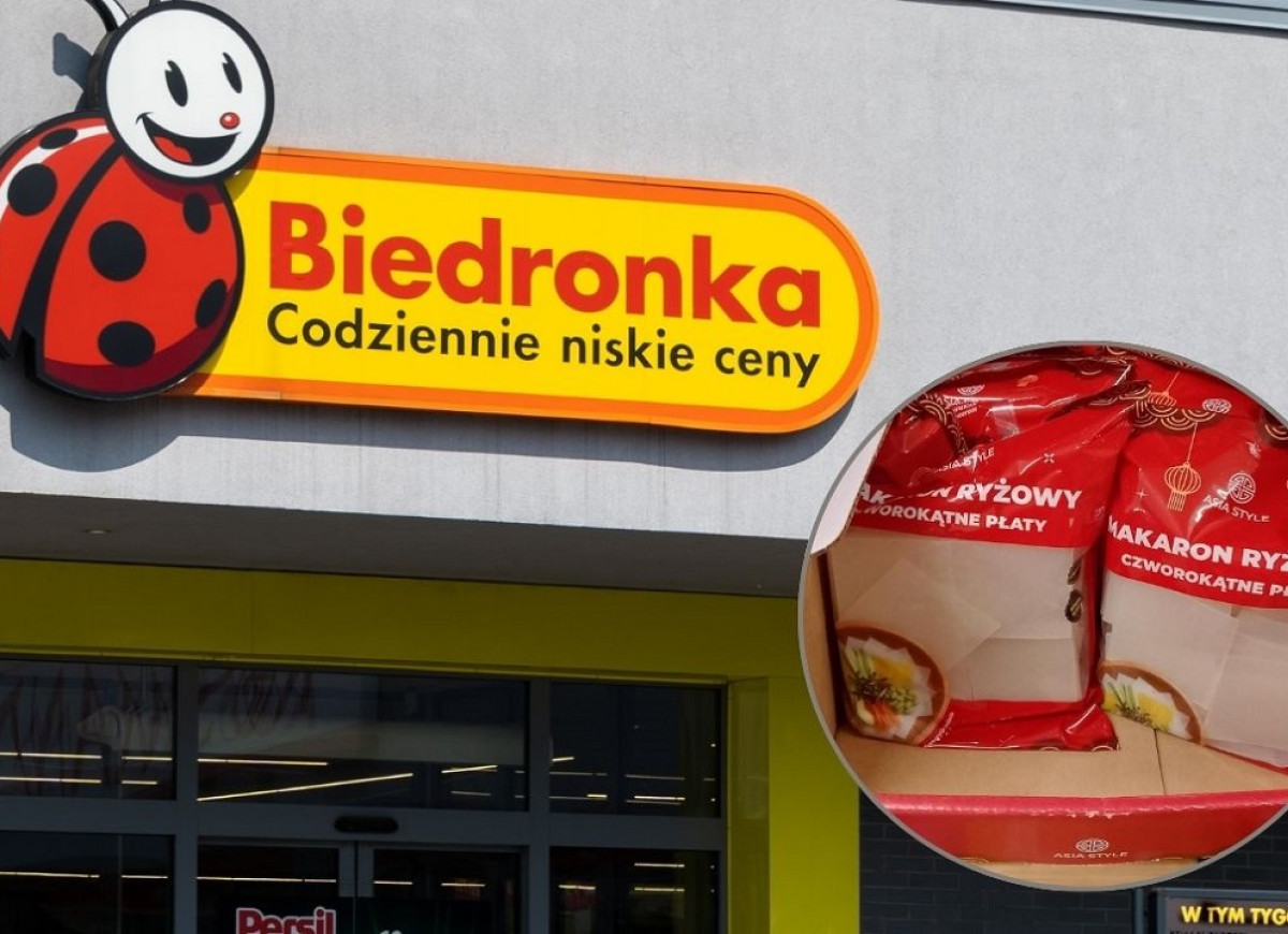 makaron z biedronki