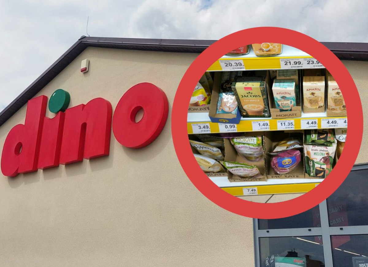 promocje na kawę w Dino