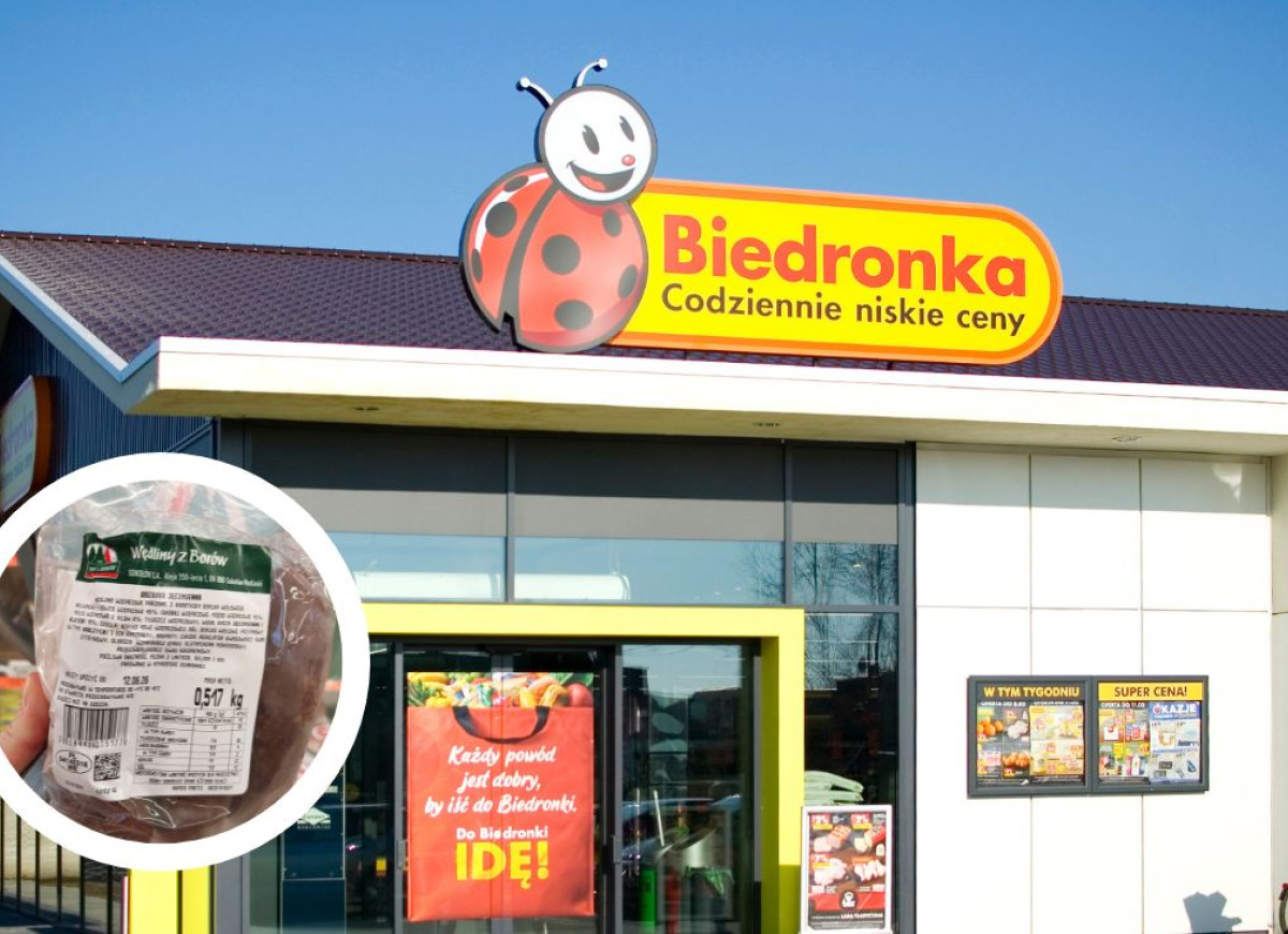 kaszanka jęczmienna z Biedronki