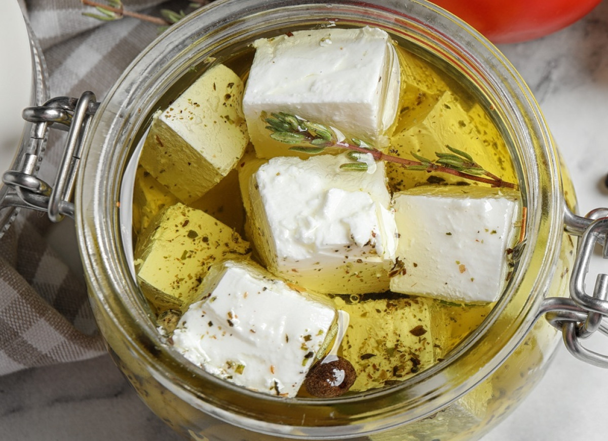 marynowana feta