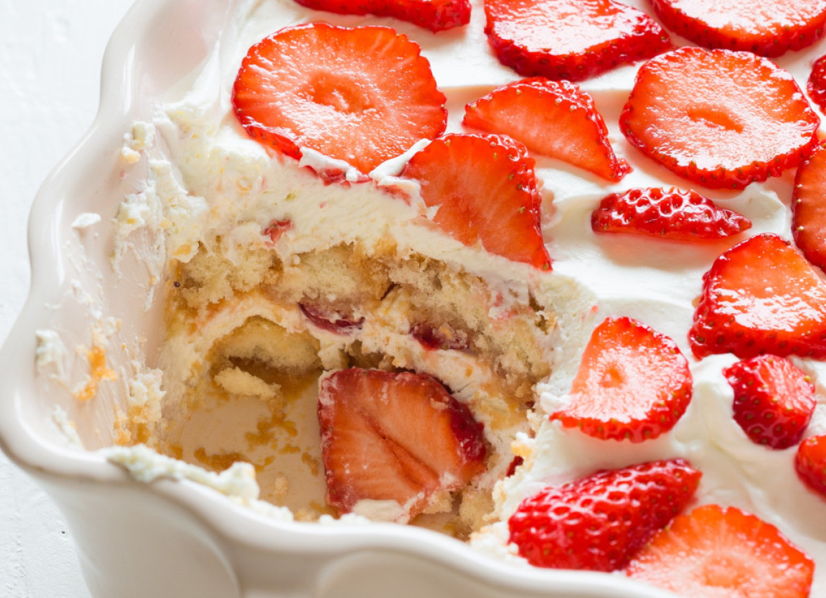 Tiramisu z truskawkami