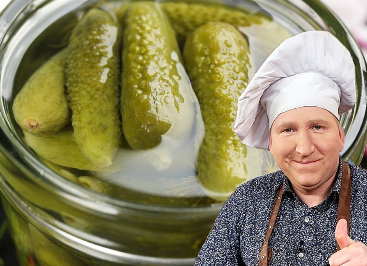 korniszony Rączki z liśćmi selera