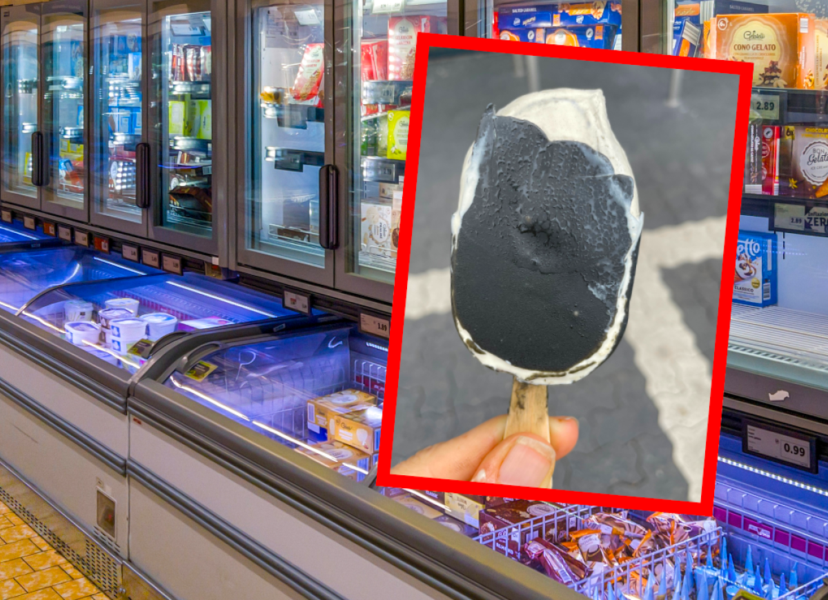 Lody o smaku słonej lukrecji