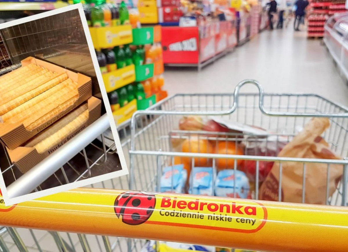 rurki z kremem z Bideronki