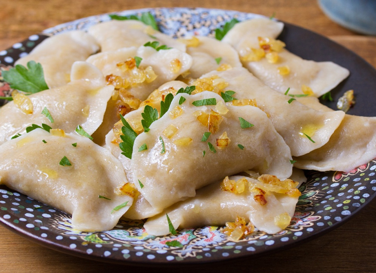 ugotowane pierogi