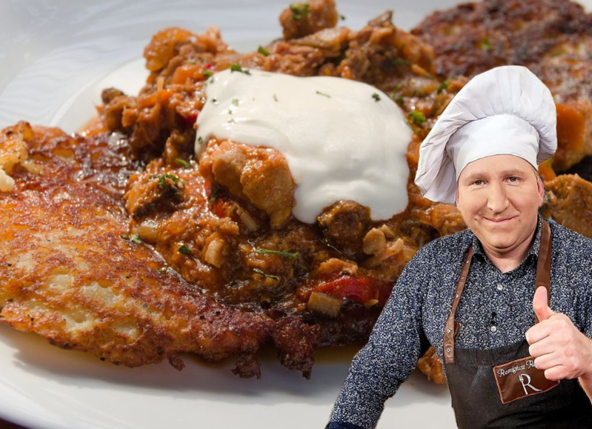 placek po węgiersku Rączki