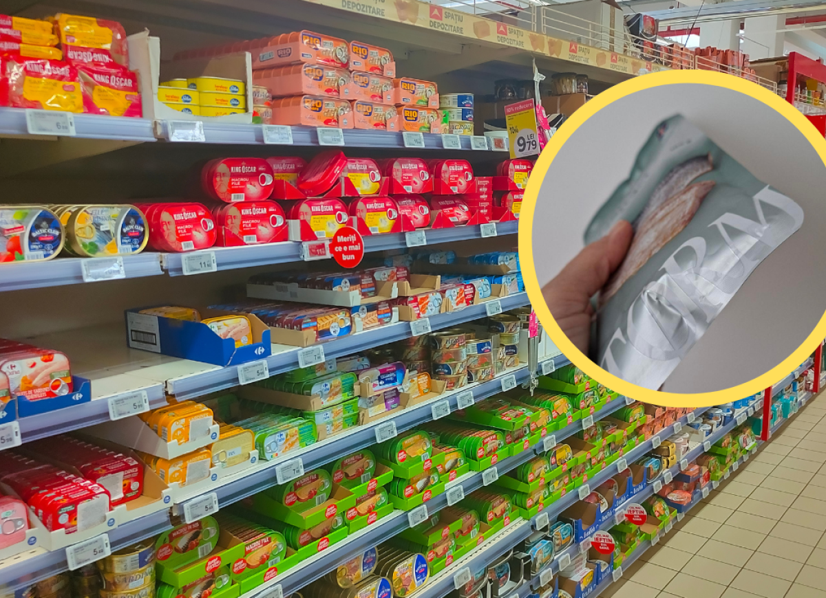Islandzka ryba w Carrefour