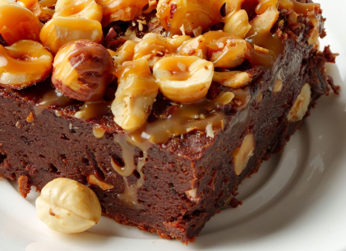 Brownie z orzechami laskowymi