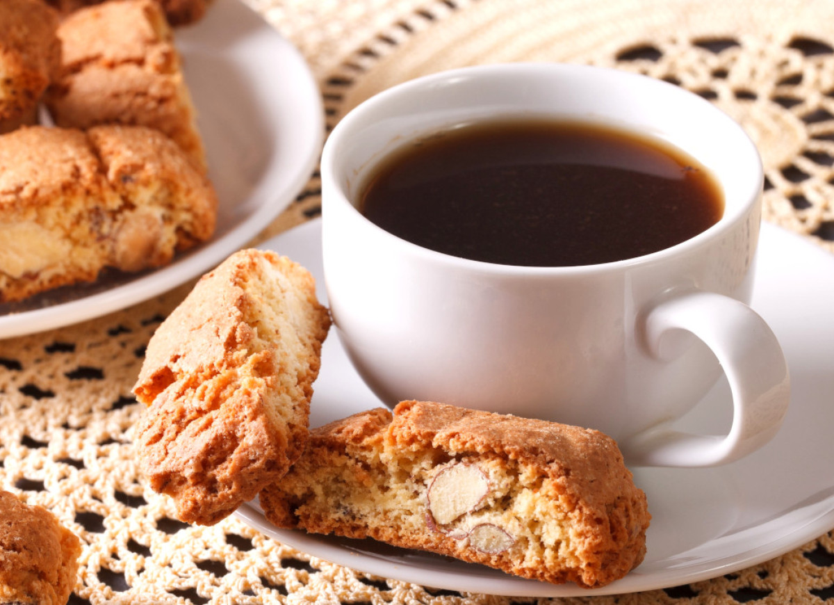 Cantuccini z kawą