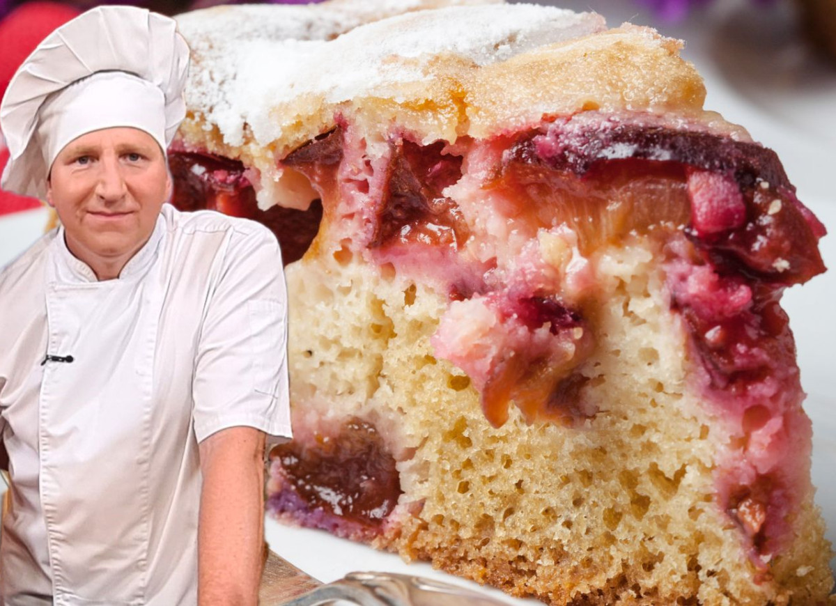 ciasto ze śliwkami Rączki