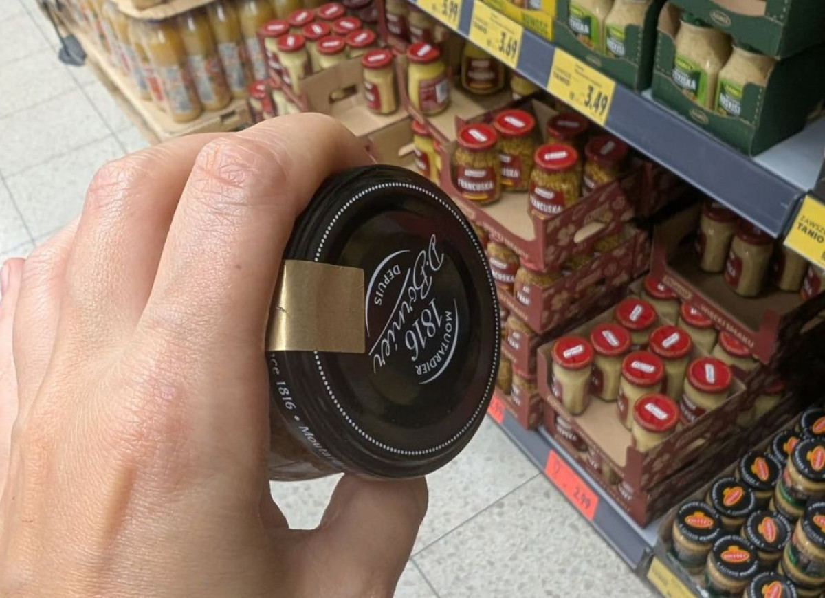 francuska musztarda diżońska Bornier - Kaufland