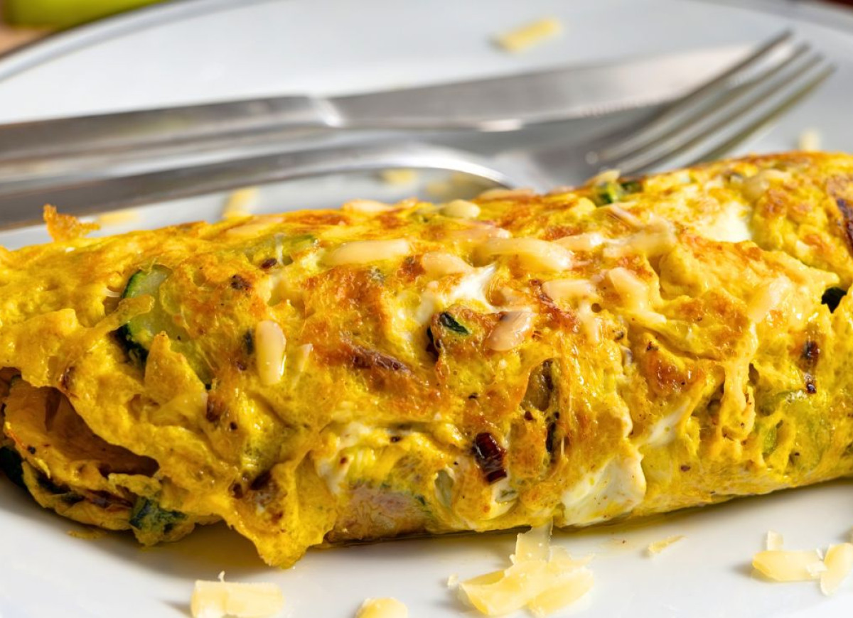 puszysty omlet