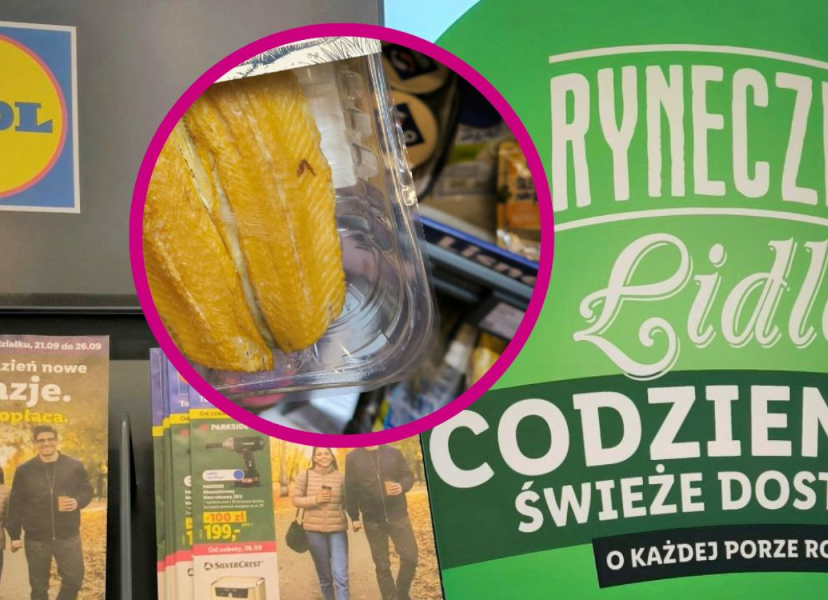 śledź na gorąco z Lidla
