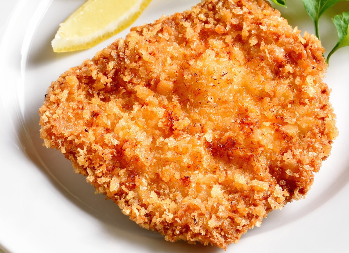 Kotlet schabowy w precelkach