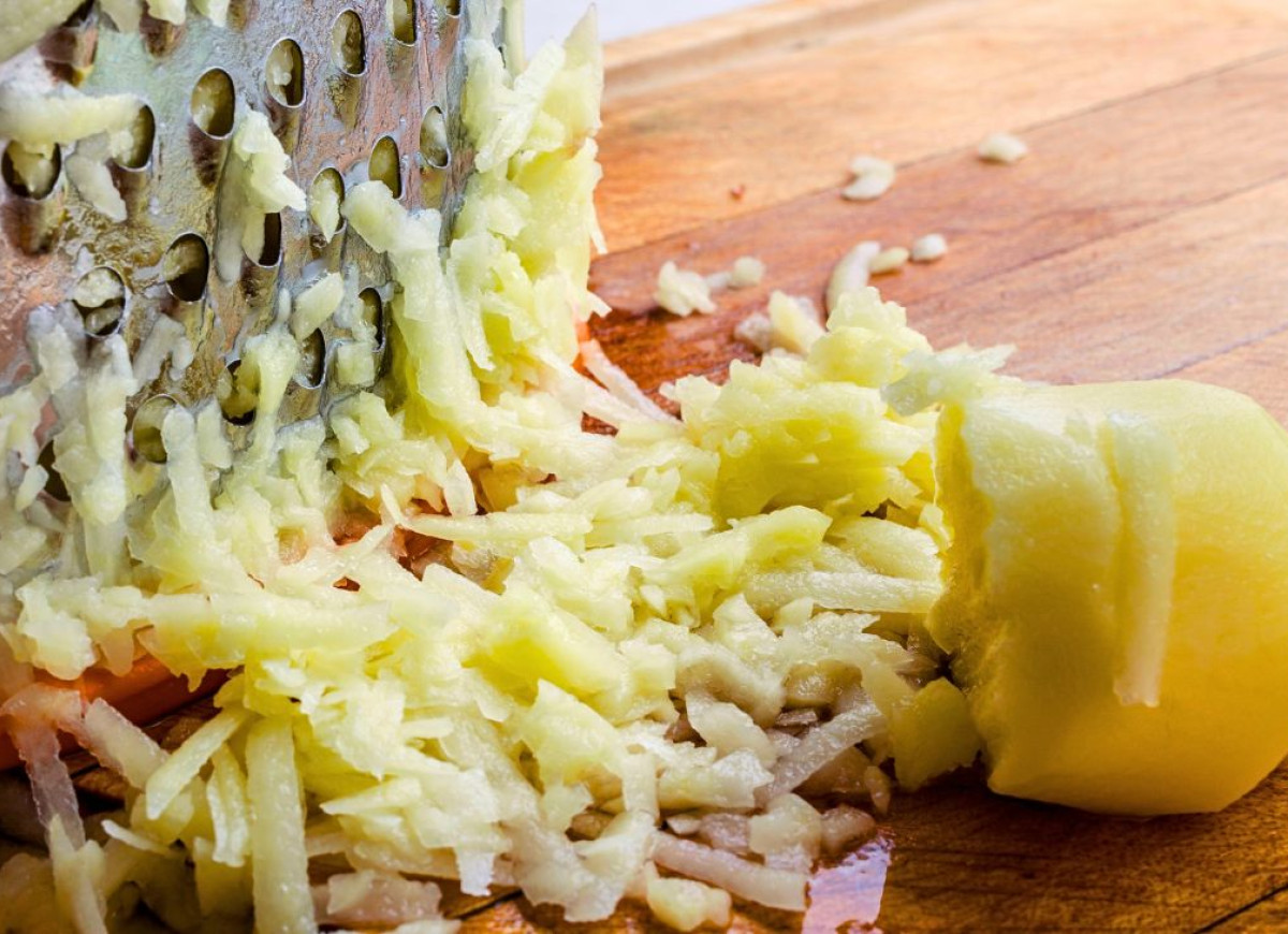 placki ziemniaczane z gofrownicy