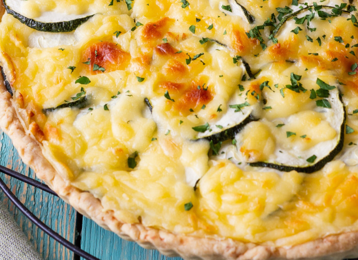 Quiche z cukinią
