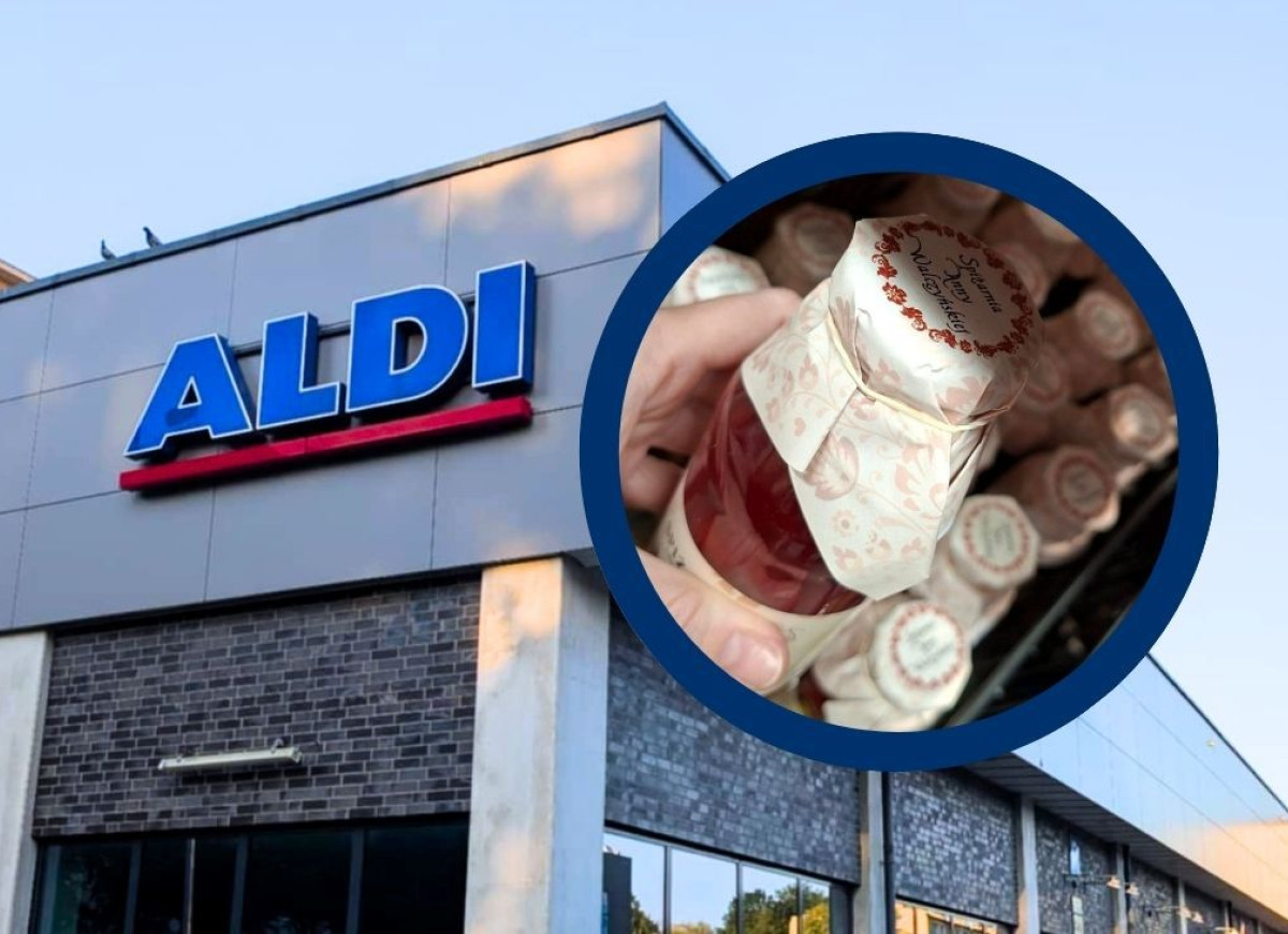 mus malinowy z Aldi