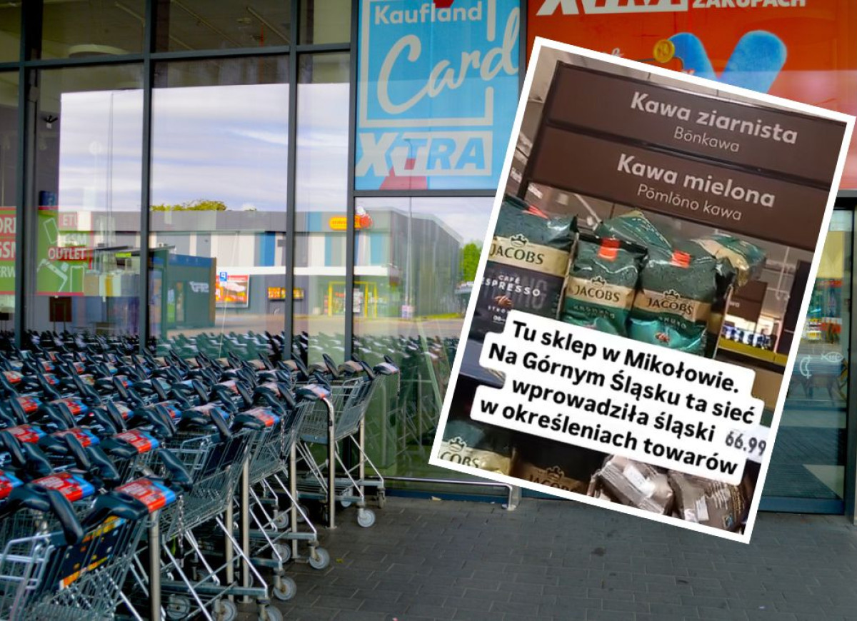 śląskie nazwy w Kauflandzie