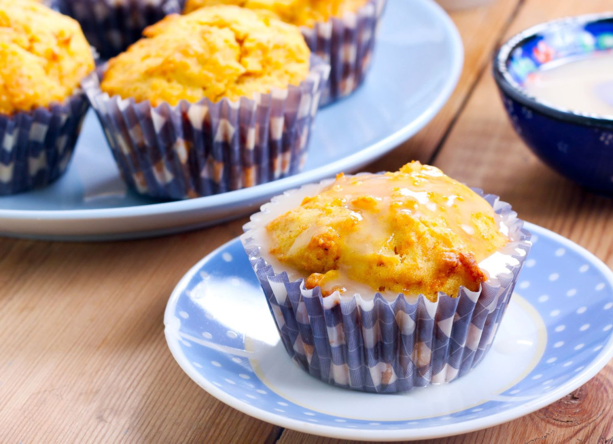 muffiny imbirowo-gruszkowe