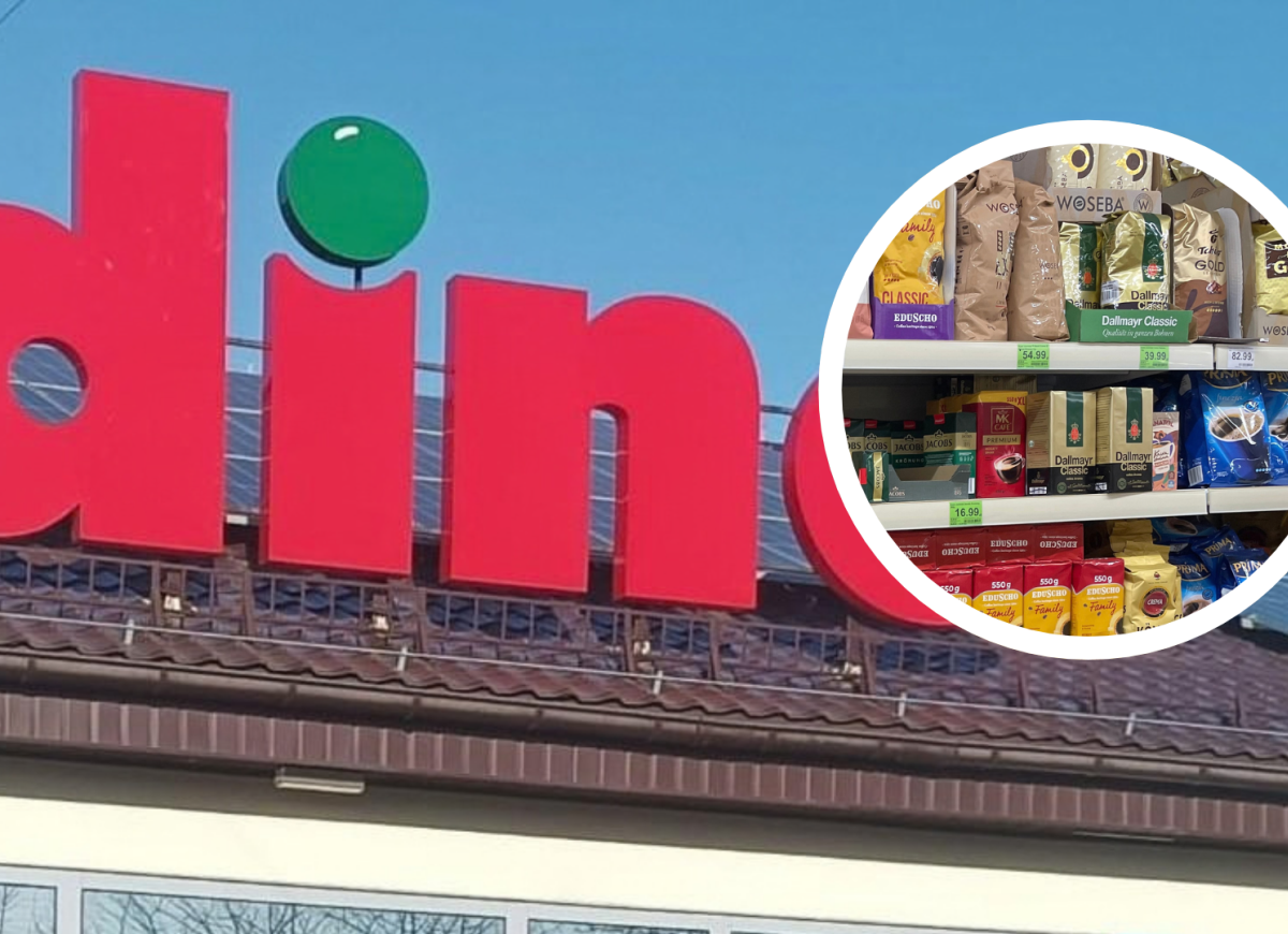 Promocja na kawę w Dino