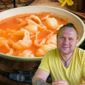 zupa pomidorowa z lat 80. wg Strzelczyka
