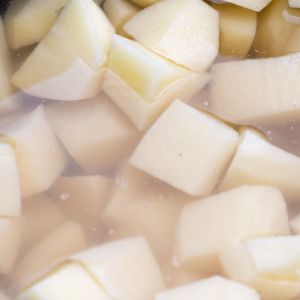 przechowywanie obranych ziemniaków