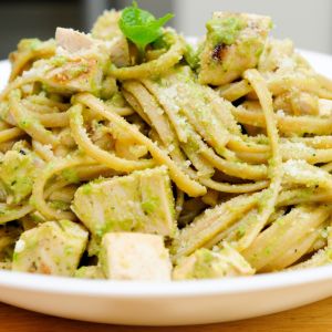 makaron-z-pesto-i-kurczakiem