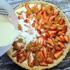 tarta-z-truskawkami-i-rabarbarem-bez-cukru